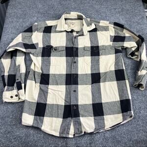 Red Head Brand Co black and white plaid Medium